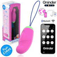 Rotierendes Vibrator-Ei mit App