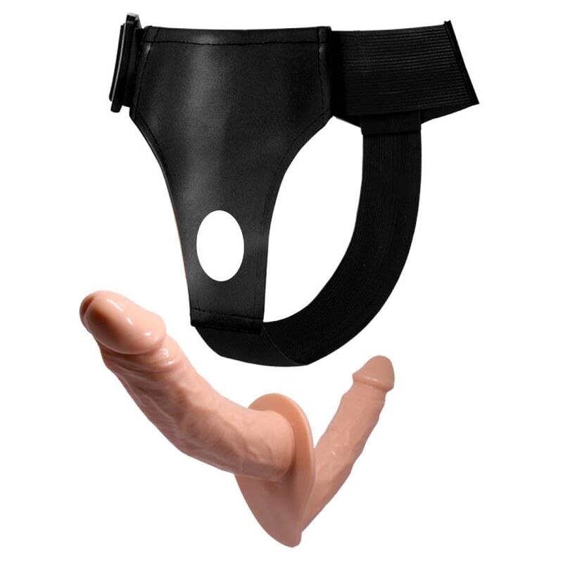 BAILE - ULTRA LEIDENSCHAFTLICHER DOPPELTE DILDOS MIT HARNESS – Bild 4