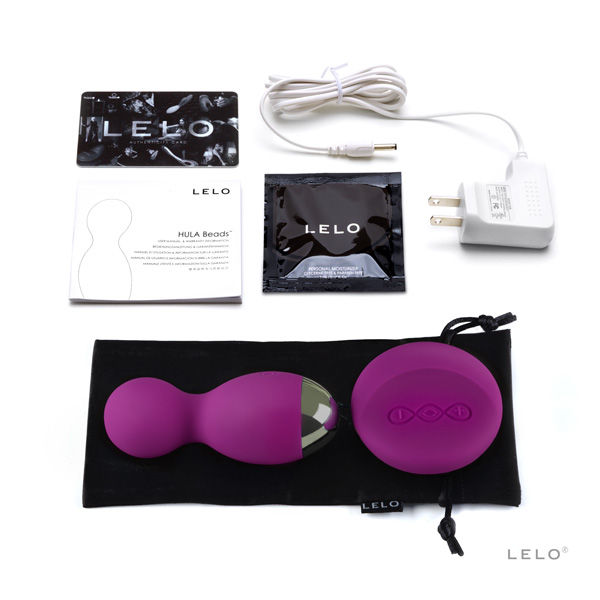 LELO - ABZEICHEN HULA-BLLE DEEP ROSE – Bild 3
