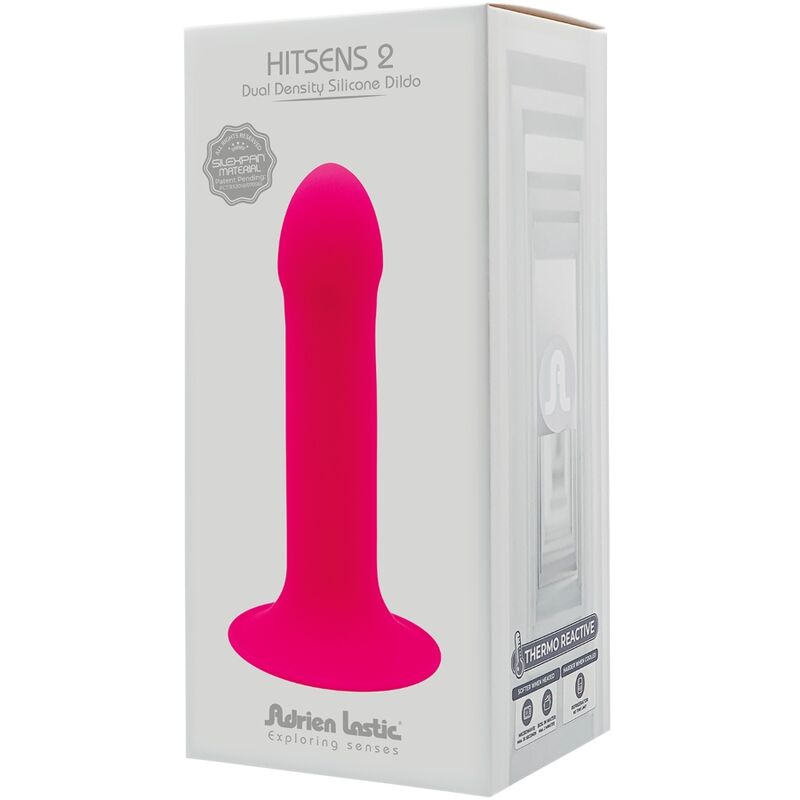 ADRIEN LASTIC - HITSENS 2 SILIKONDILDO ROSA – Bild 4
