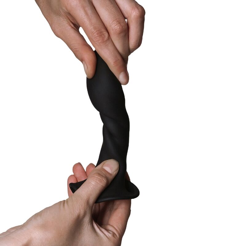 ADRIEN LASTIC - HITSENS 5 SILIKONDILDO SCHWARZ – Bild 2