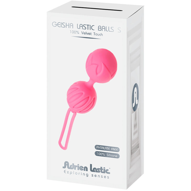 ADRIEN LASTIC - GEISHA LASTIC SILIKONKUGELN GRÖSSE S ROSA – Bild 2