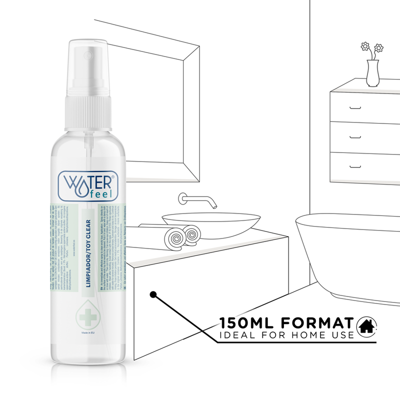 WATERFEEL - STERILER SPIELZEUGREINIGER 150 ML – Bild 5