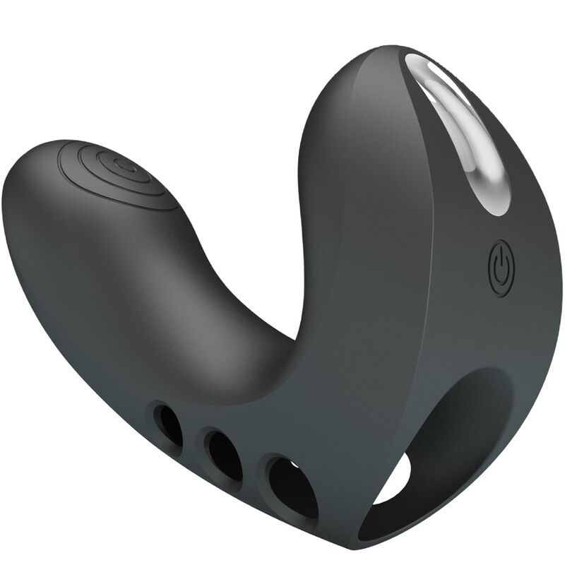 PRETTY LOVE - CAMELIA FINGERVIBRATOR 7 VIBRATIONEN SCHWARZ – Bild 2