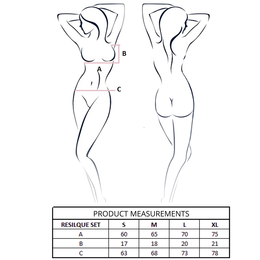 PASSION - RESILQUE BH + STRING SET SCHWARZ L/XL – Bild 4