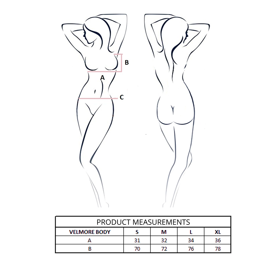 PASSION - VELMORE BODY SCHWARZ L/XL – Bild 4