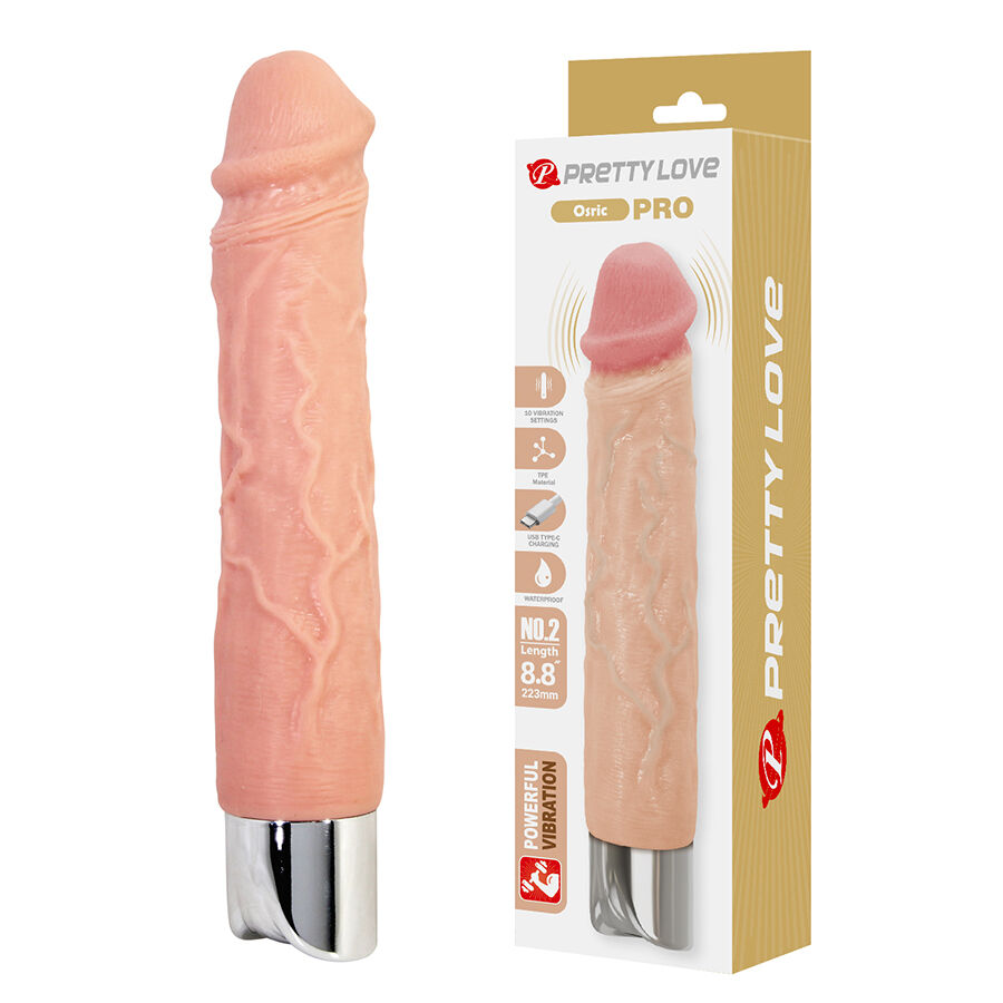PRETTY LOVE - OSRIC PRO FLEXIBLER REALISTISCHER VIBRATOR