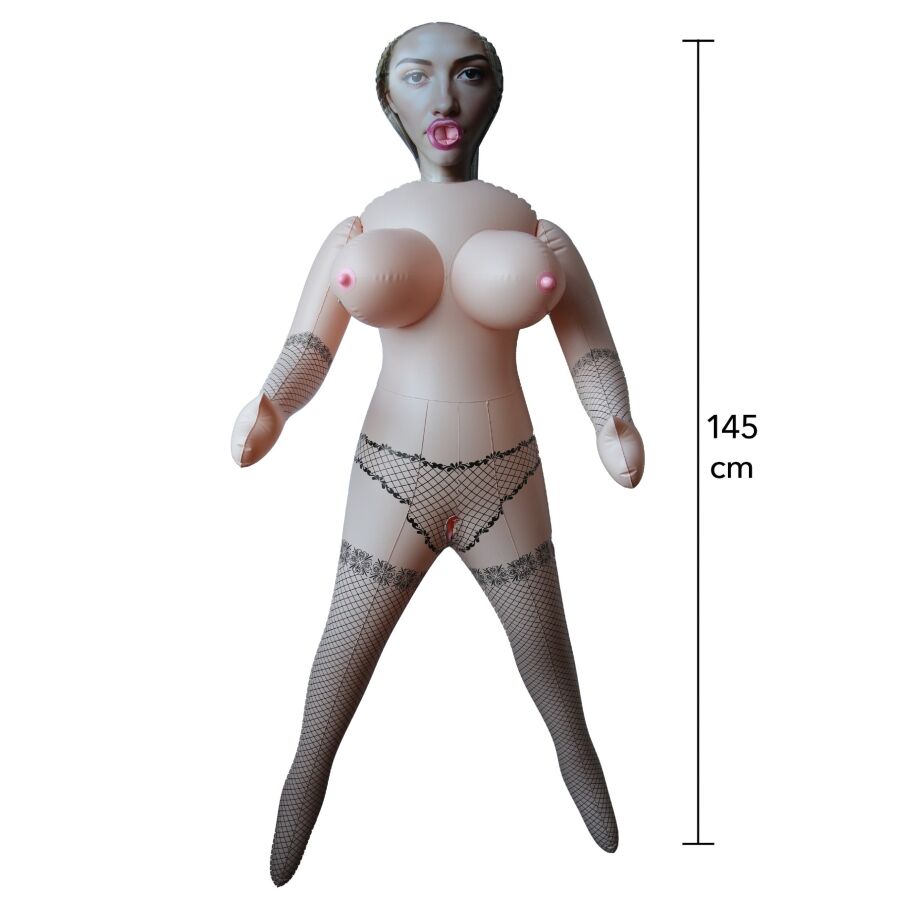 HIDDEN DESIRE - BUSTY BRITNEY AUFBLASBARE PUPPE 145 CM – Bild 2