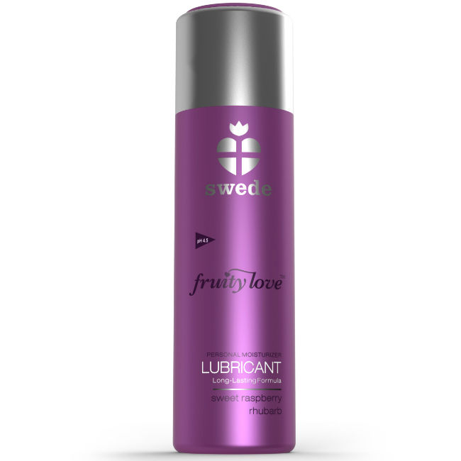 SWEDE - FRUITY LOVE SCHMIERMITTEL HIMBEERE RHABARBER 100 ML – Bild 2