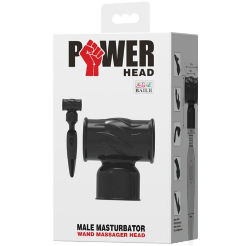 BAILE - AUSWECHSELBARER POWERKOPF FÜR MNNLICHES MASSAGER – Bild 5