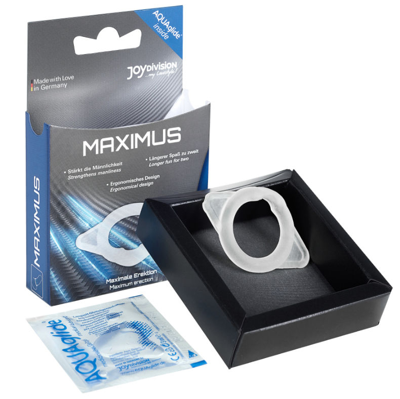 JOYDIVISION POTENZDUO - MAXIMUS RING WEISSE - XS – Bild 2