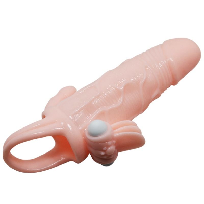 BAILE - BRAVE MAN PENISHÜLLE MIT KLITORIS UND ANALSTIMULATION FLEISCH 16.5 CM – Bild 5