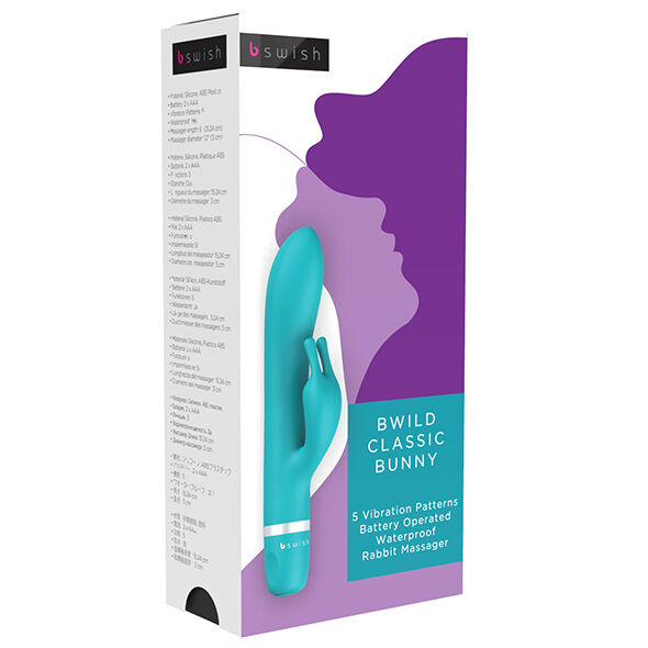 B SWISH - BWILD CLASSIC BUNNY RABBIT VIBRATOR JADE – Bild 2